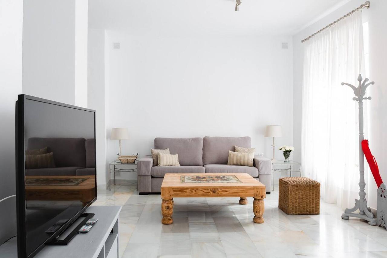 Loft En Primera Linea Del Paseo Maritimo Malaga Luaran gambar
