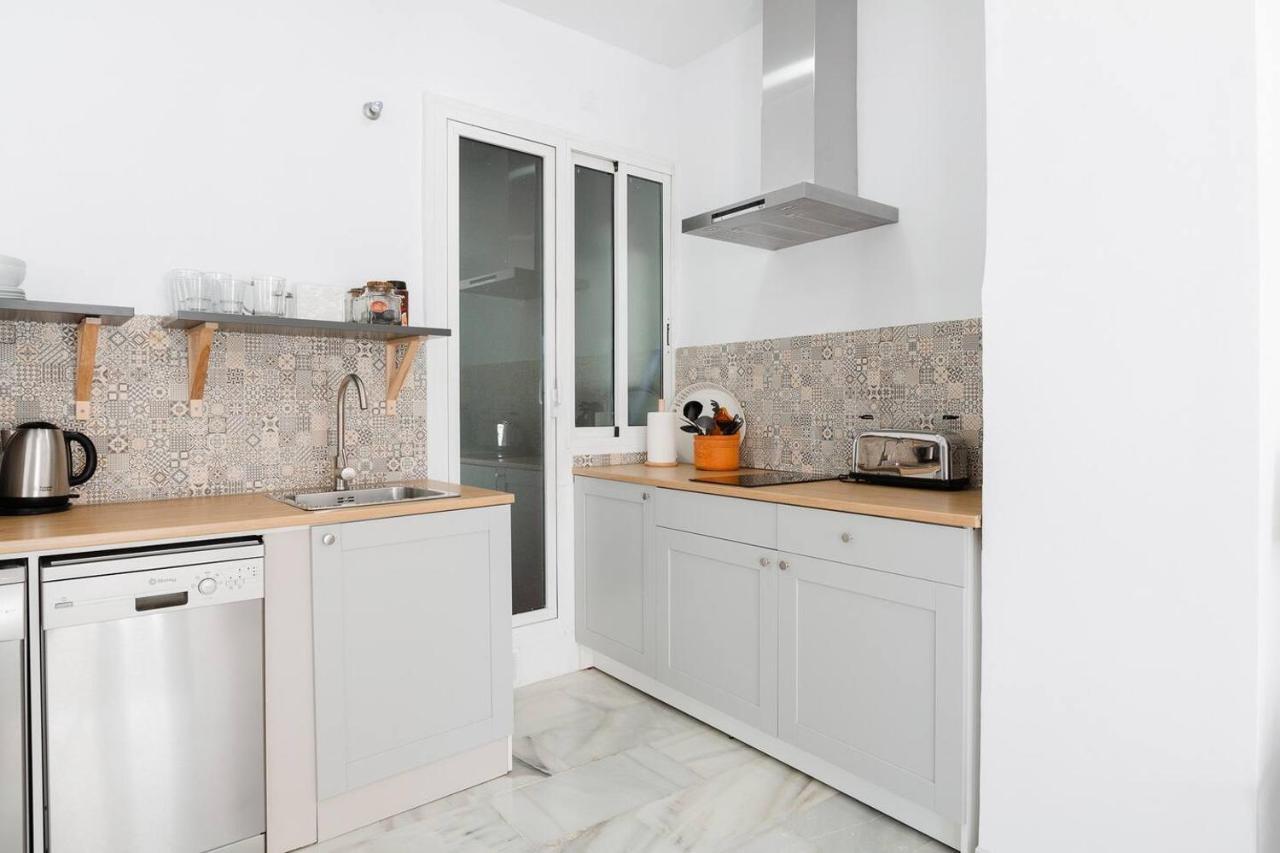 Loft En Primera Linea Del Paseo Maritimo Malaga Luaran gambar